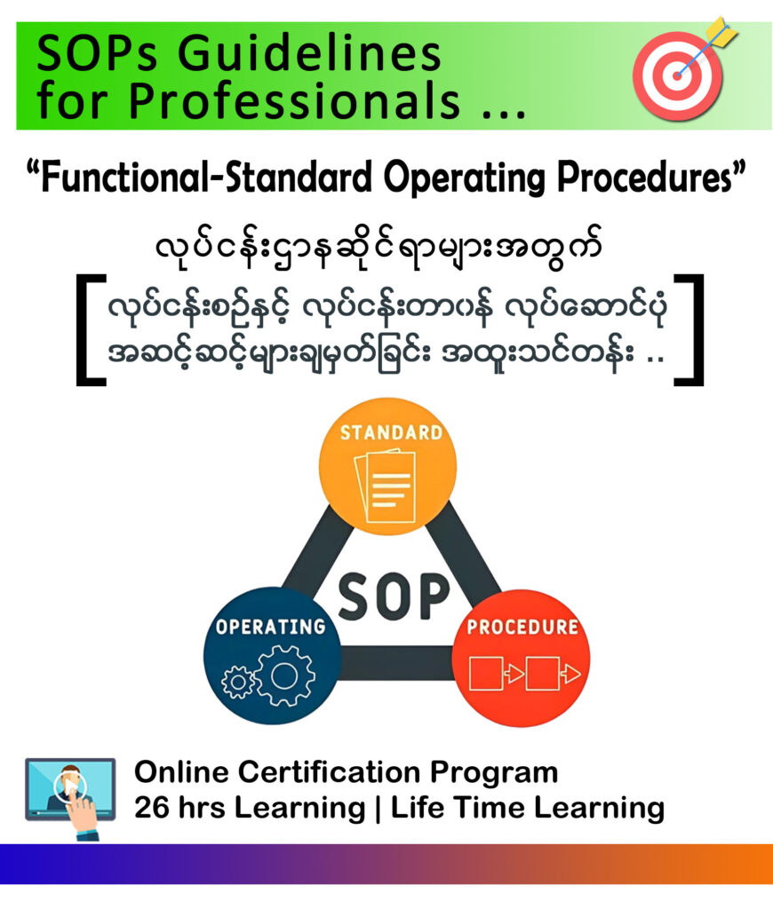🔰SOPs Guidelines for Professionals